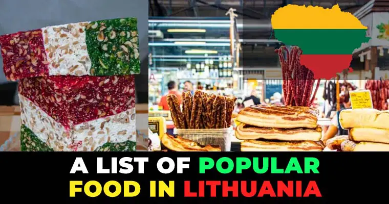 Popular Food In Lithuania