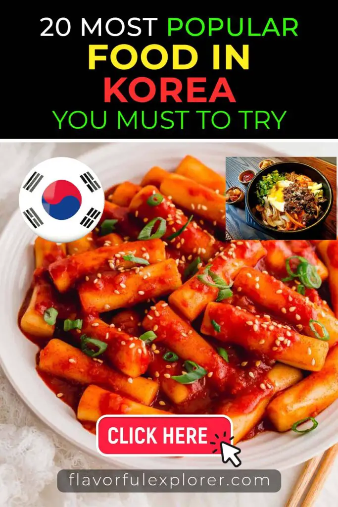 Popular Food In Korea For Foodies