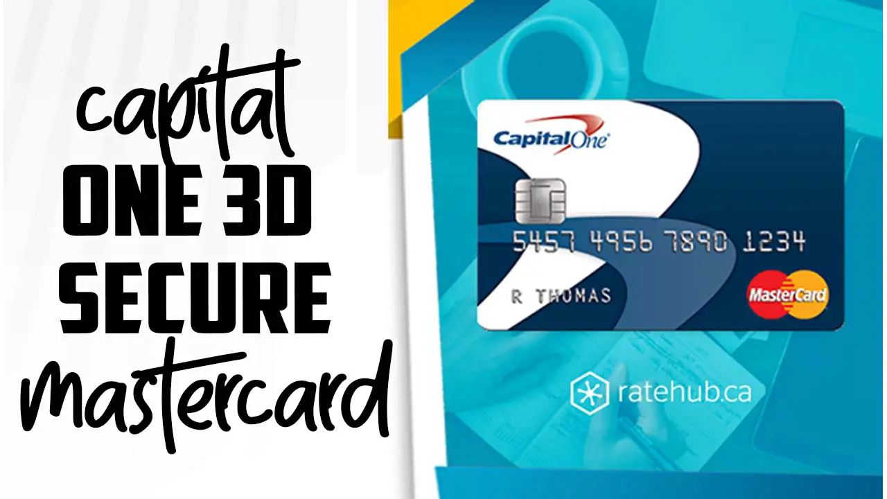 Capital One 3D Secure Mastercard