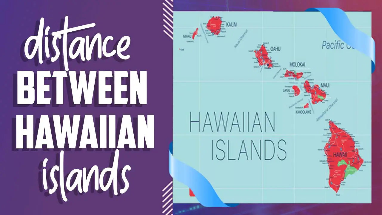 Distance Between Hawaiian Islands