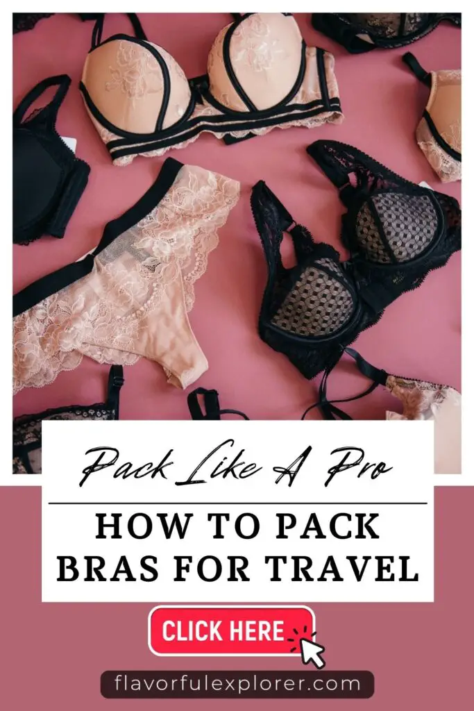 How to Pack Bras for Travel