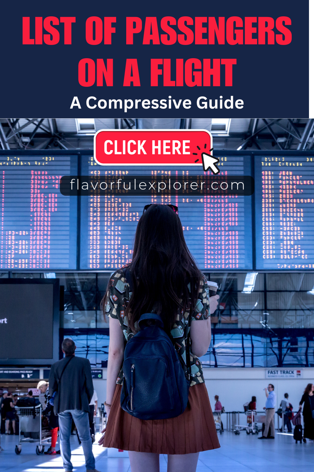 List Of Passengers On A Flight 4 Simple Steps