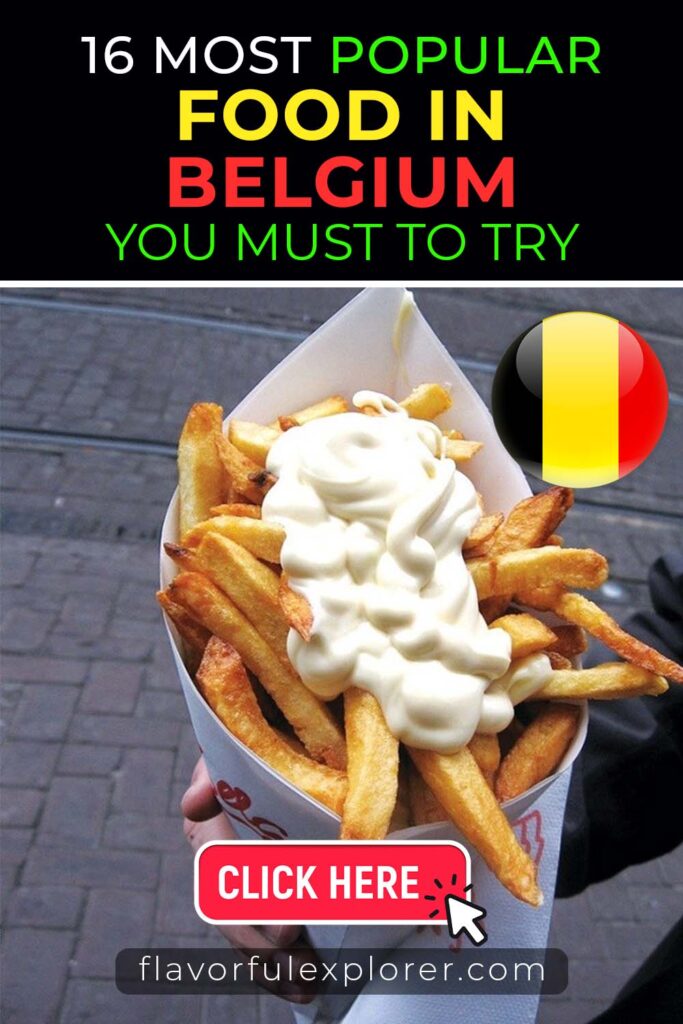 Popular Foods In Belgium