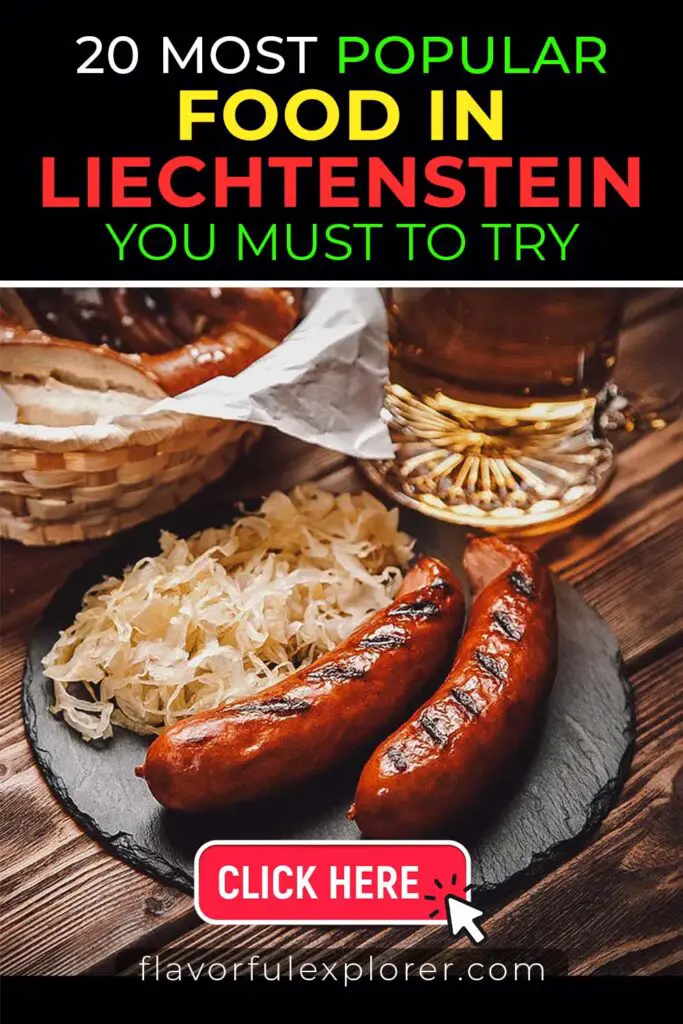 Popular Foods In Liechtenstein