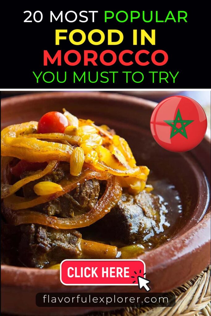 Popular Foods In Morocco