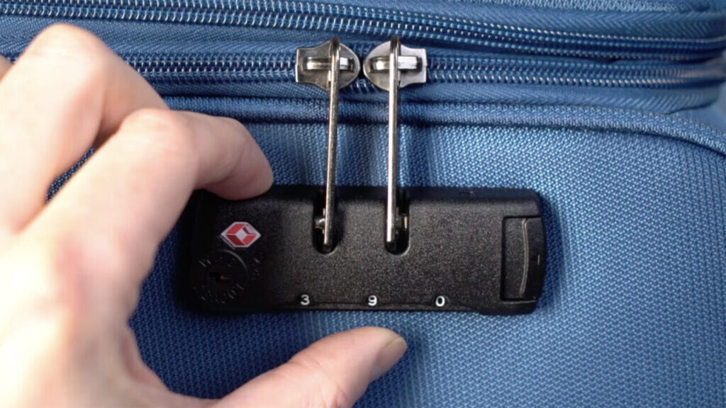 Reset Luggage Lock TSA007 Master Lock 4 Digits