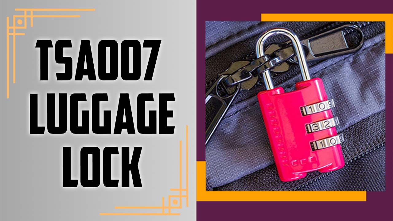 TSA007 Luggage Lock
