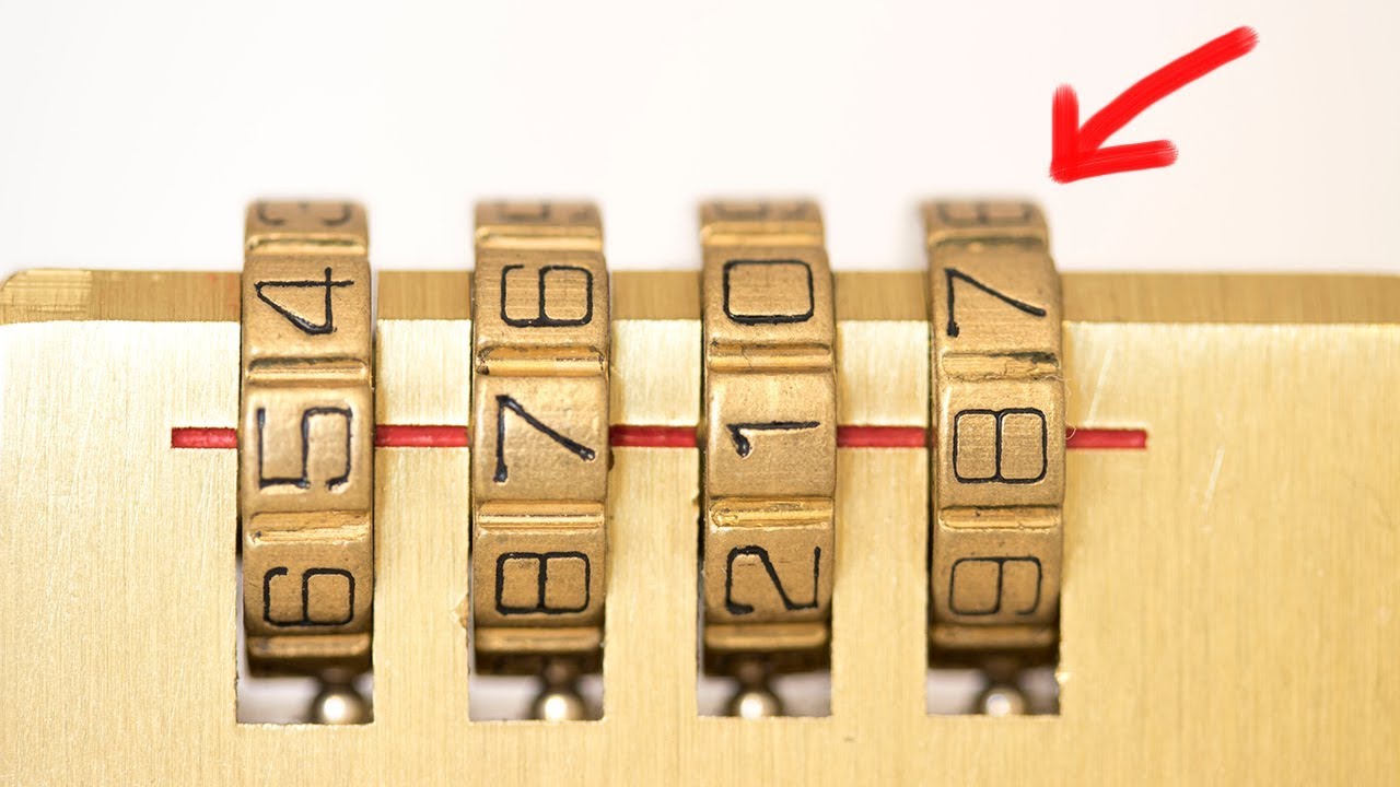 How To Reset Luggage Lock Combination 6 Best Lock