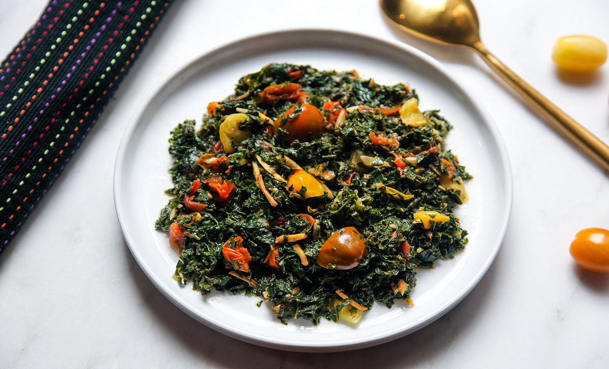 Sukuma Wiki (Collard Greens-Kale)