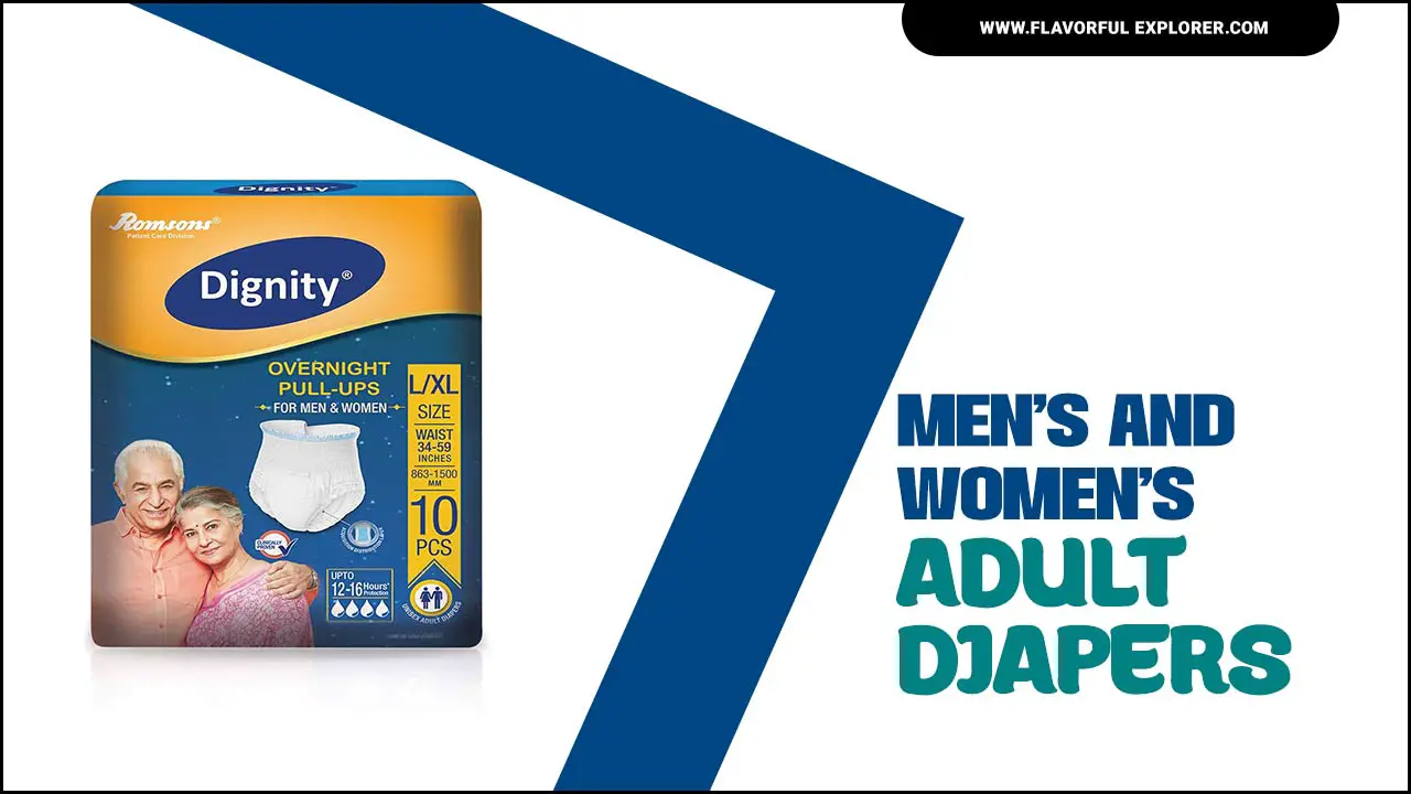 Men’s and women’s adult diapers