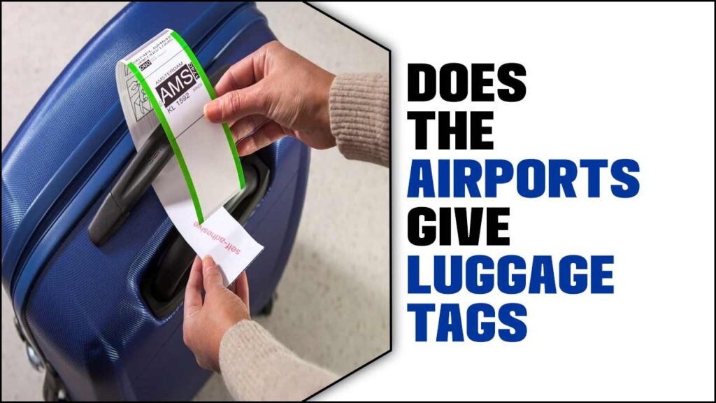 Airports Give Luggage Tags