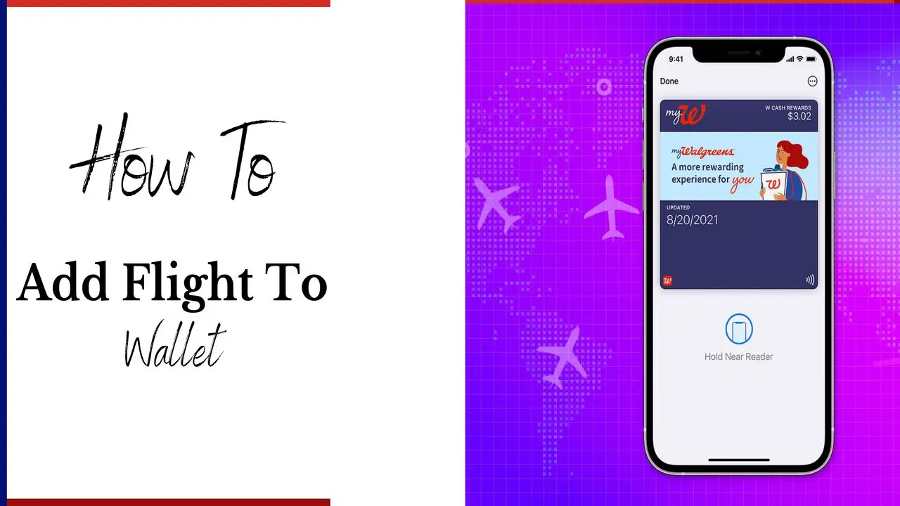 How To Add Flight To Wallet