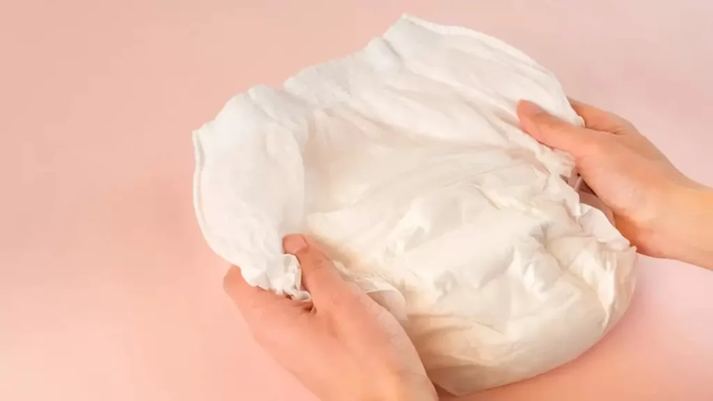 Place The Diaper In A Sealed Bag