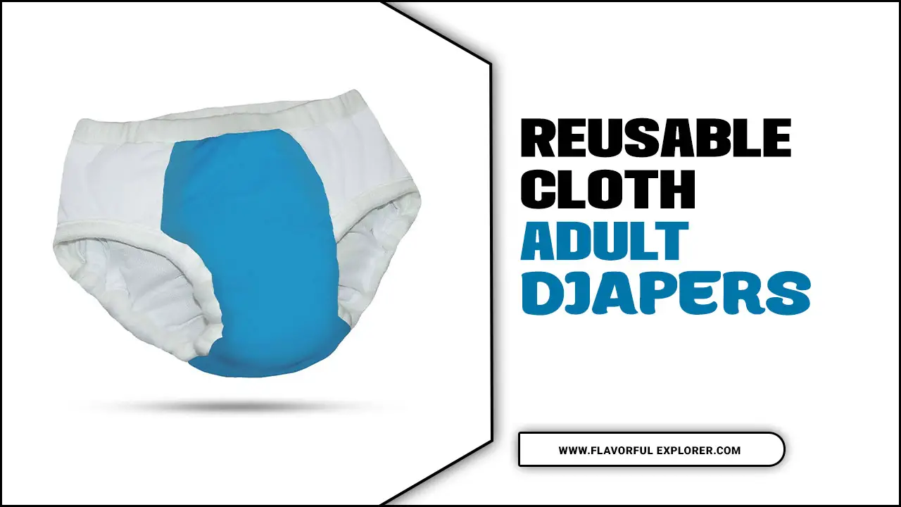 Reusable Cloth Adult Diapers
