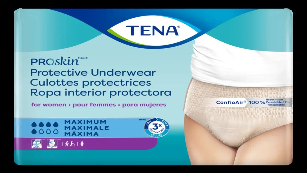 Tena Proskin Protective Pro Skin Pull-Up Underwear