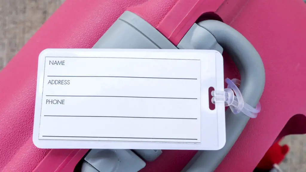 The Importance Of Luggage Tag On Carry On Luggage