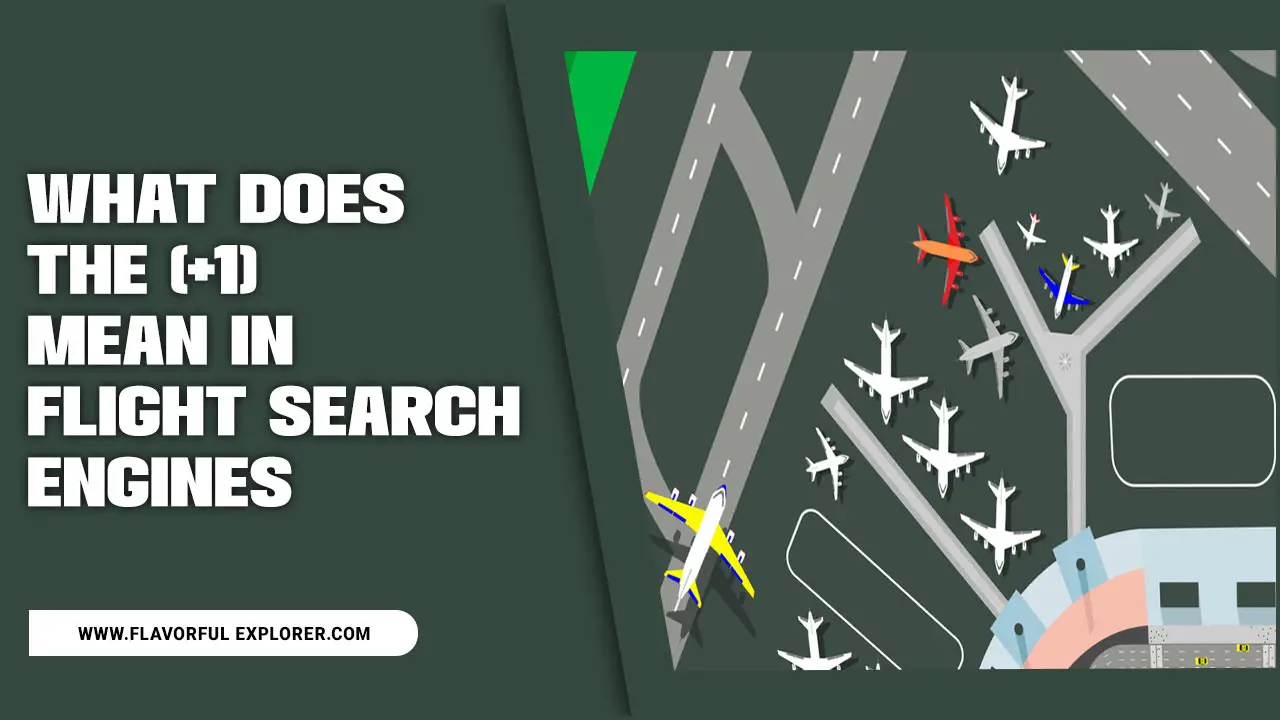 What Does The (+1) Mean In Flight Search Engines