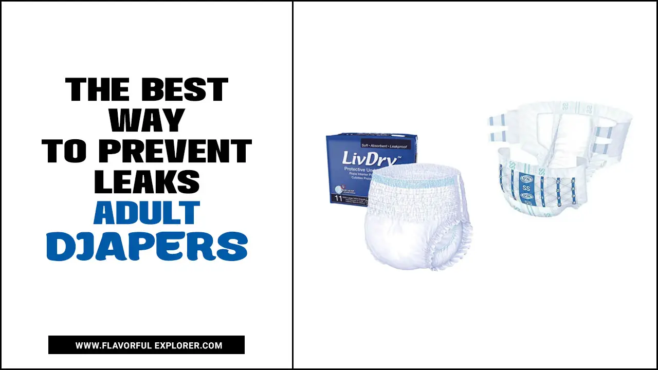 Prevent Leaks Adult Diapers