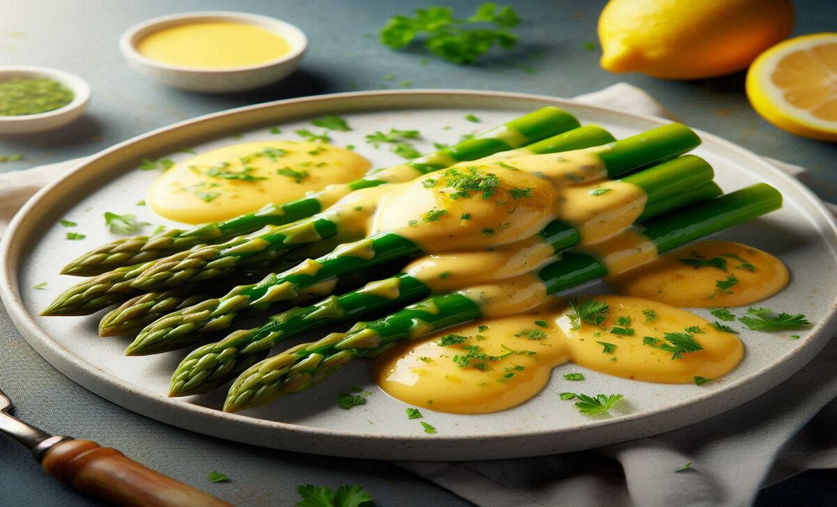 Asparagus With Hollandaise Sauce