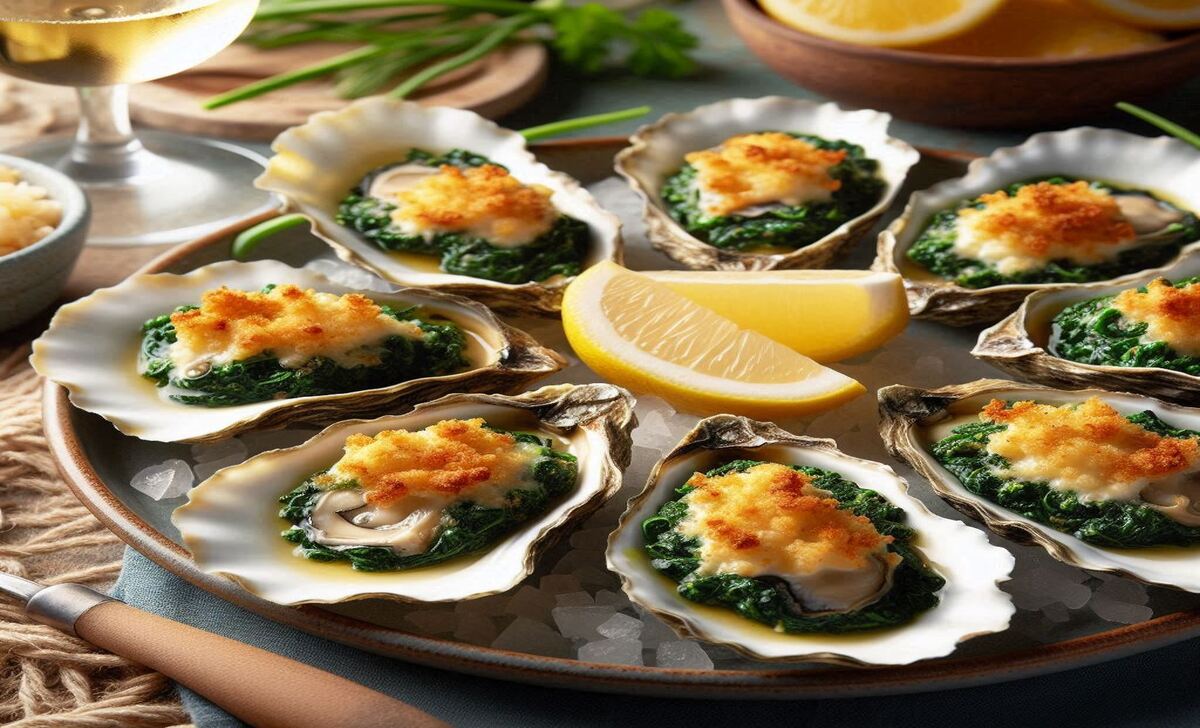 Oysters Rockefeller