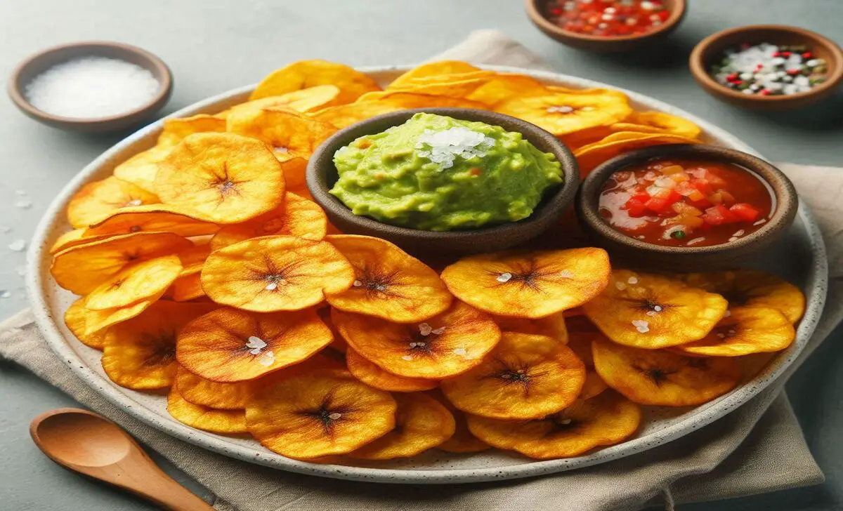 Patacones - Fried Plantain Chips