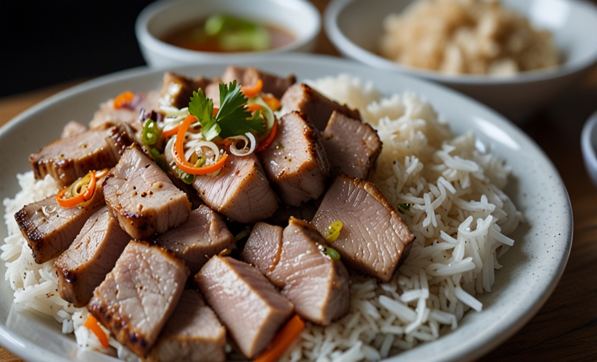 Bai Sach Chrouk – Pork And Rice