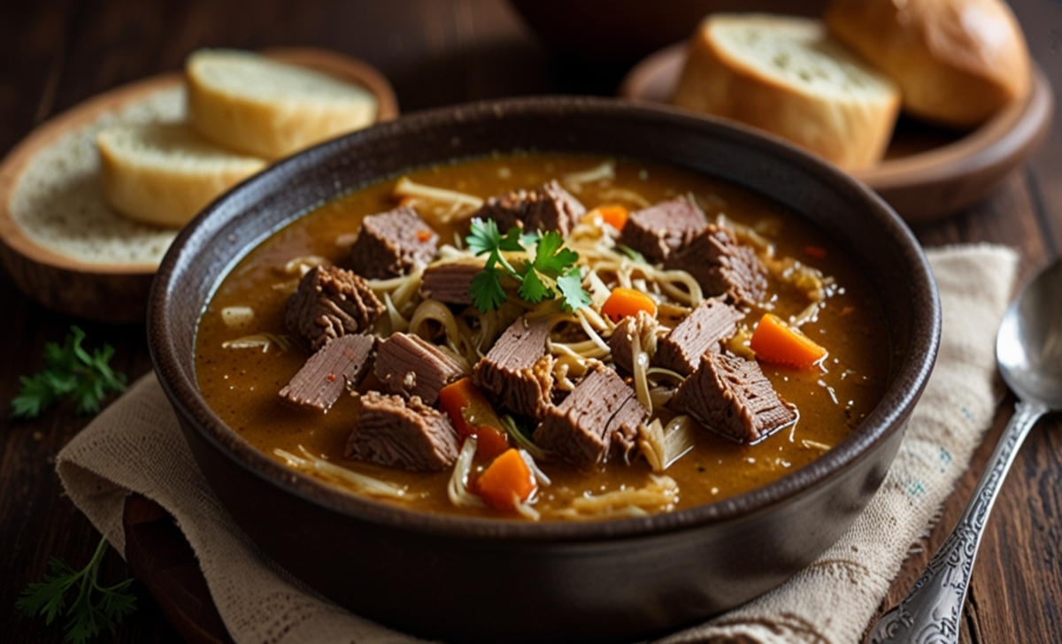 Dograma – A Comforting Meat And Bread Dish