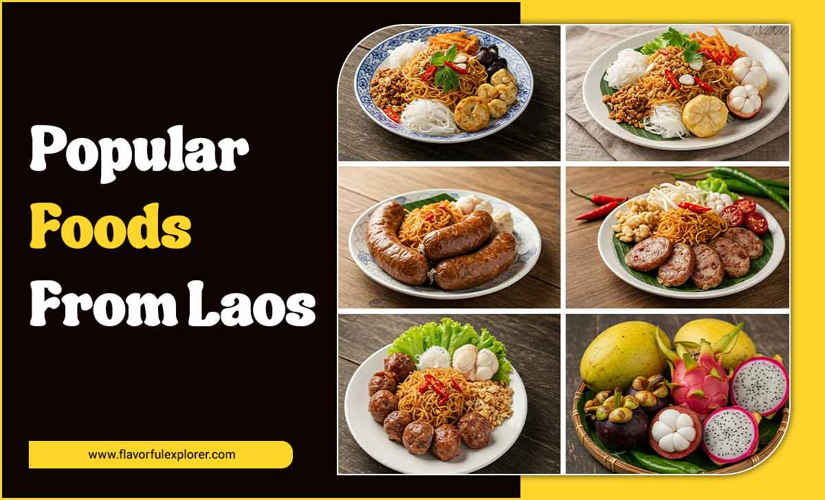 Popular Foods From Laos