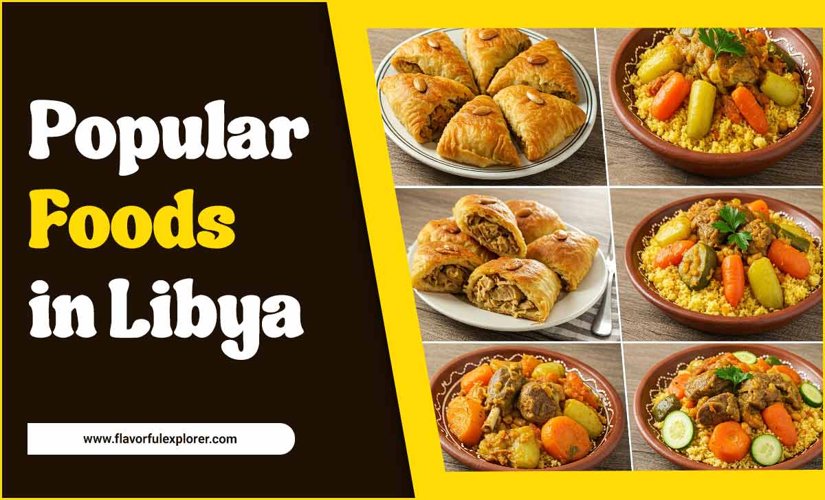 Popular Foods In Libya