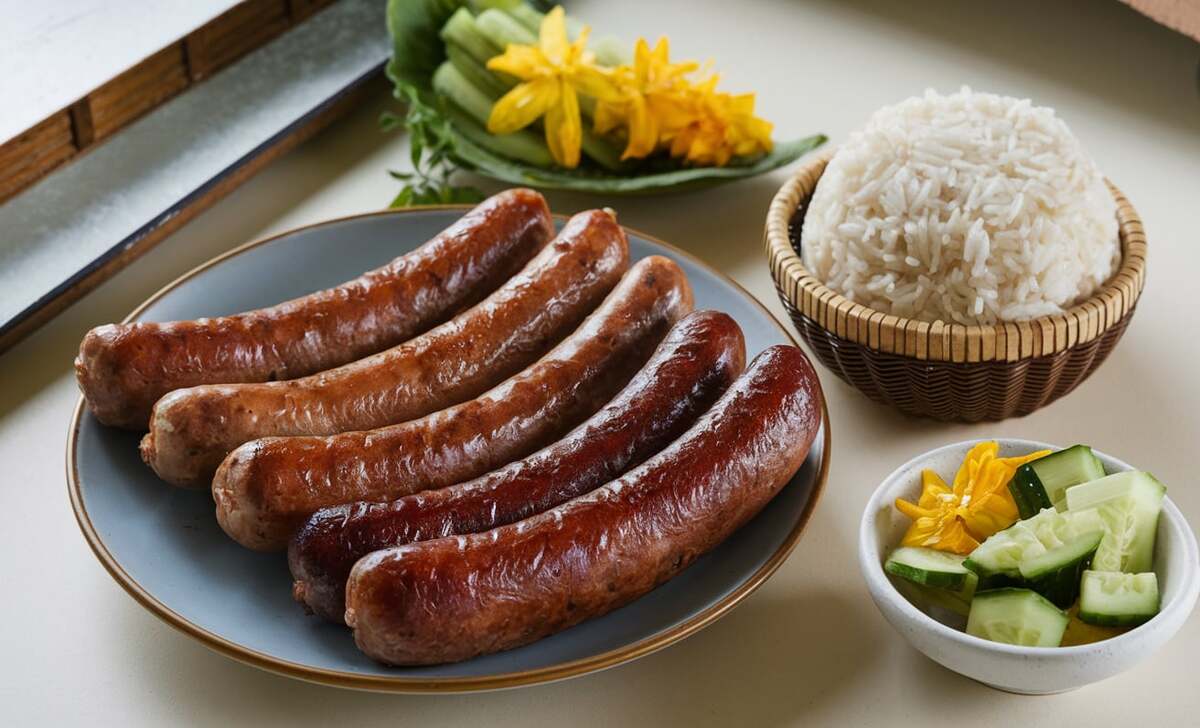 Sai Oua (Lao Sausage)