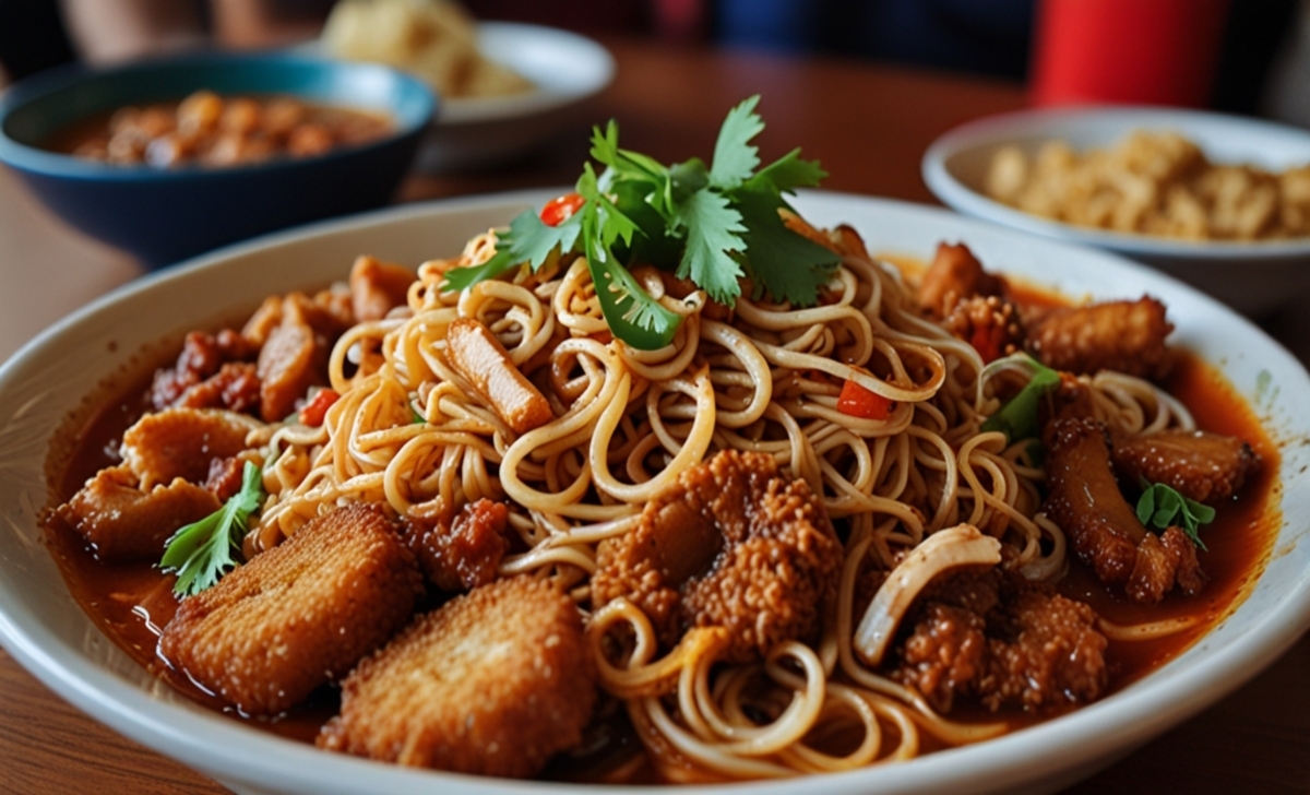 Yee Ho Yan Cafe Savor The Unique Fried Crispy Tomato Mee