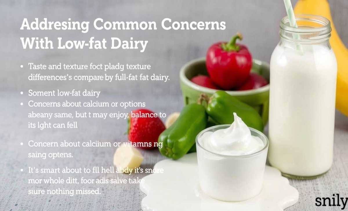Addressing Common Concerns With Low-Fat Dairy