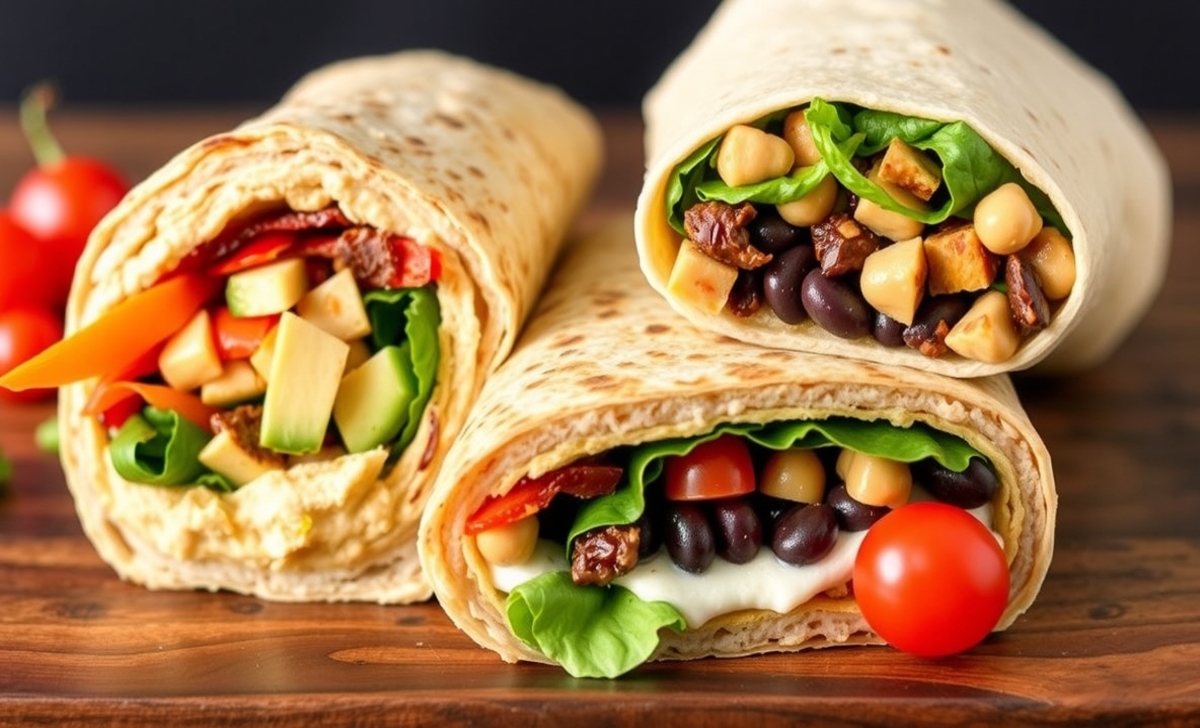 Creative Vegan Sandwiches And Wraps