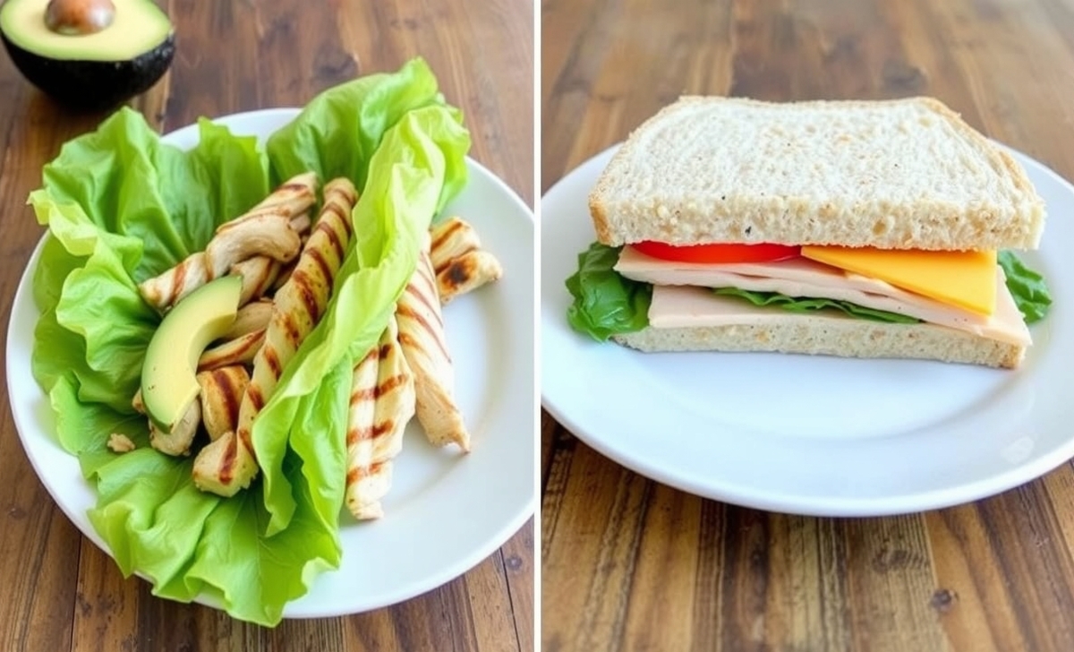 Hearty Low Carb Wraps and Sandwiches