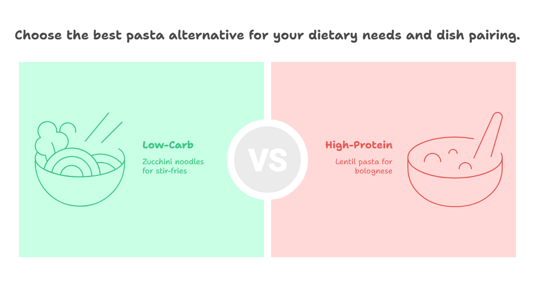 A Choosing Guide Which Pasta Alternative Is Right for You