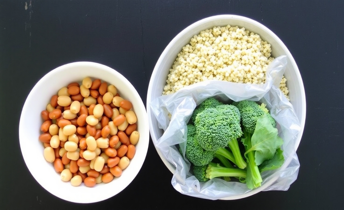 Basic Vegan Ingredients For Quick Meals