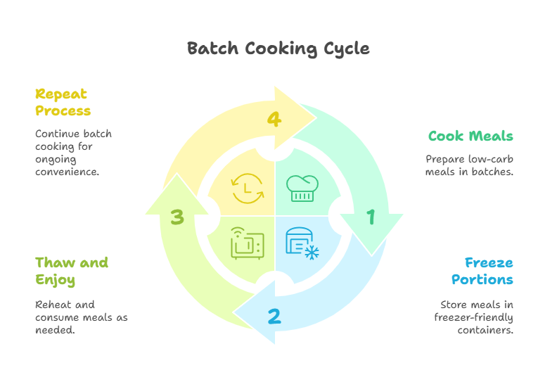 Batch Cooking and Freezer-Friendly Low Carb Meals