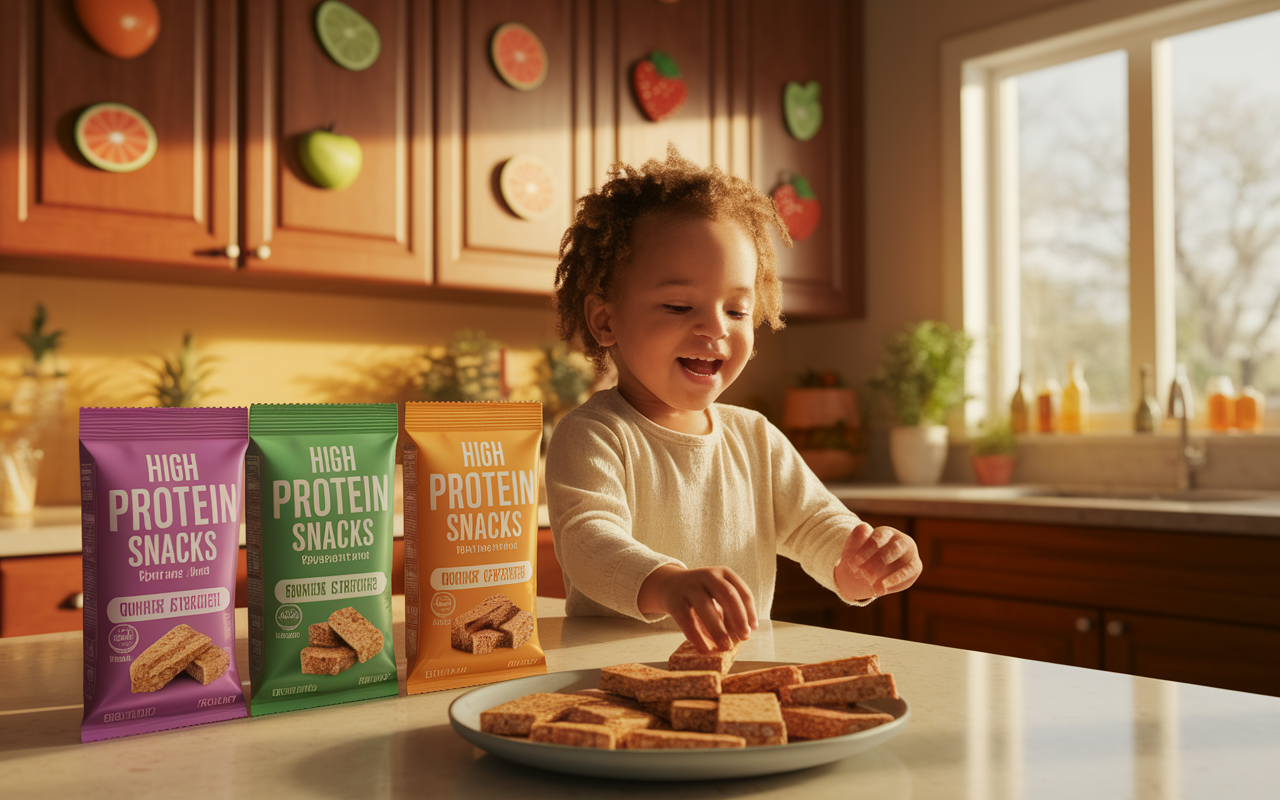 Benefits of High-Protein Snacks for Kids