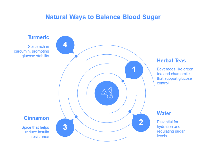 Beverages and Spices that Support Blood Sugar Balance