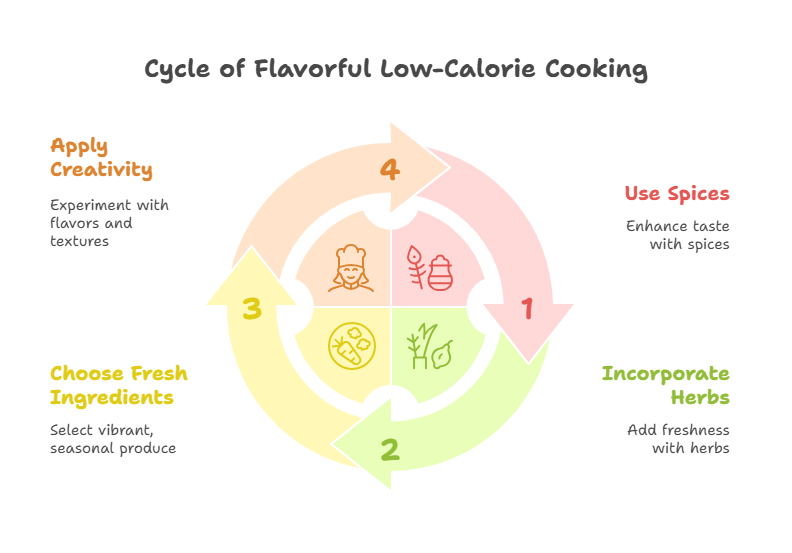 Can low-calorie meals be delicious