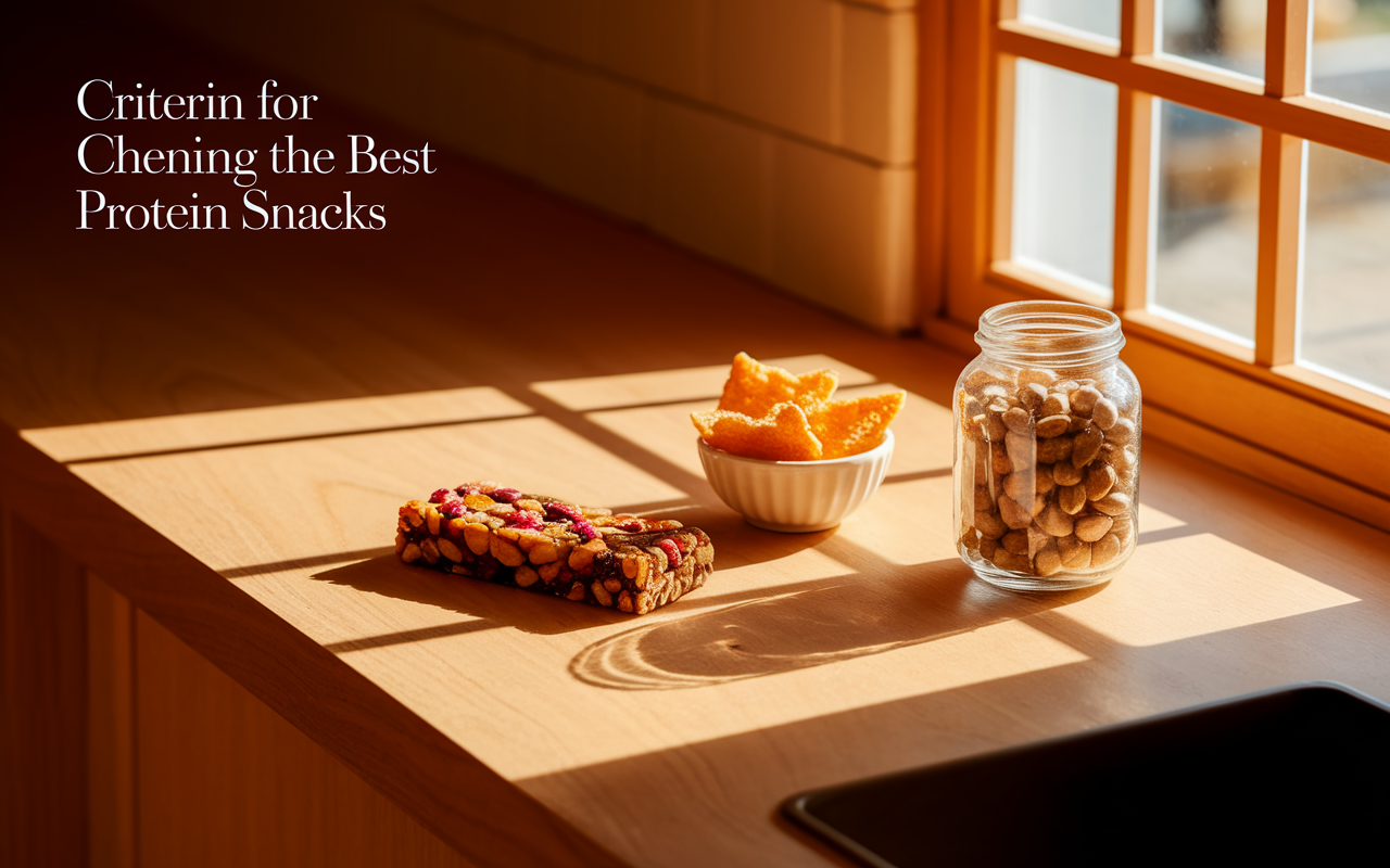 Criteria for Choosing the Best Protein Snacks