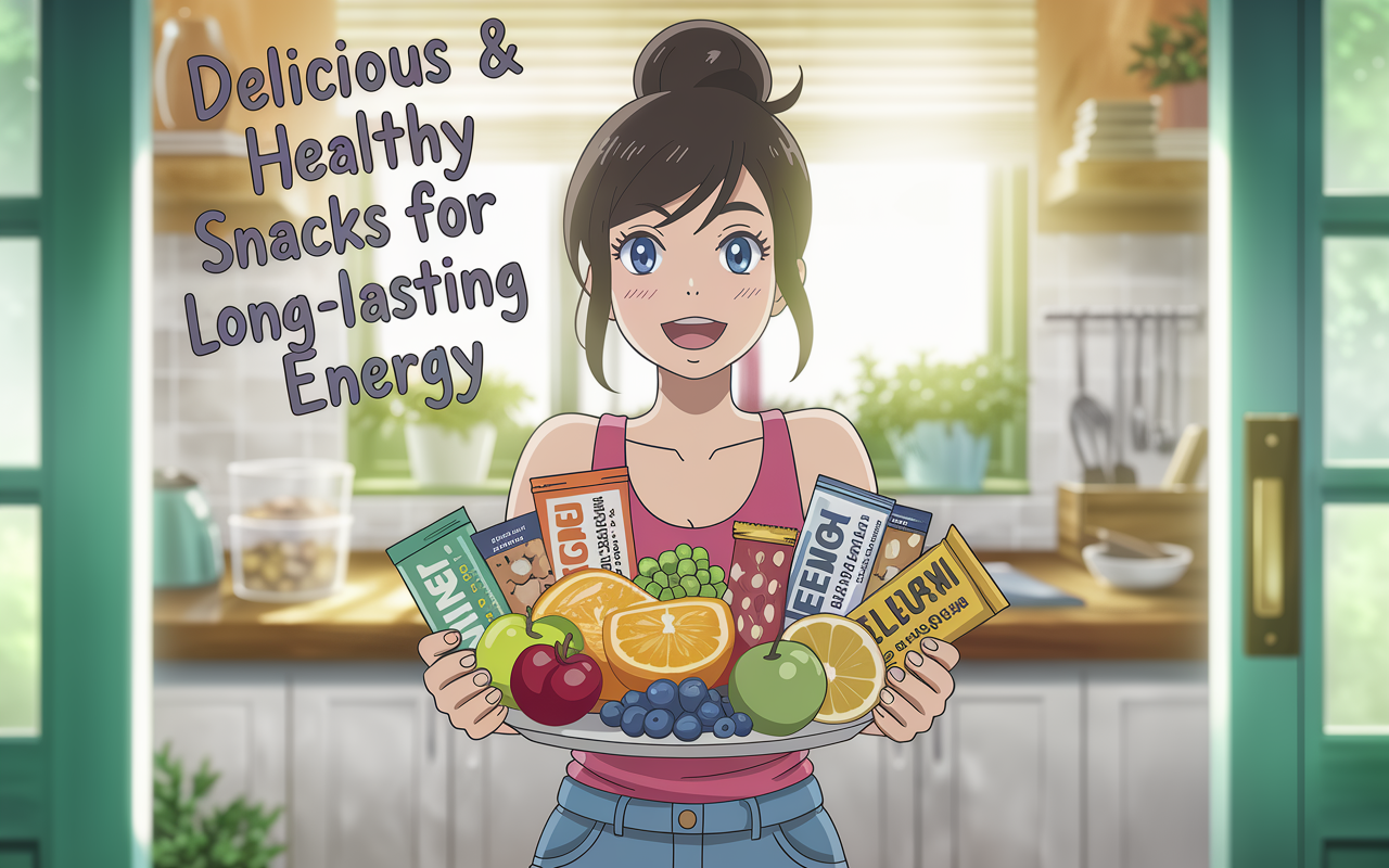 Delicious & Healthy Snacks For Long-Lasting Energy