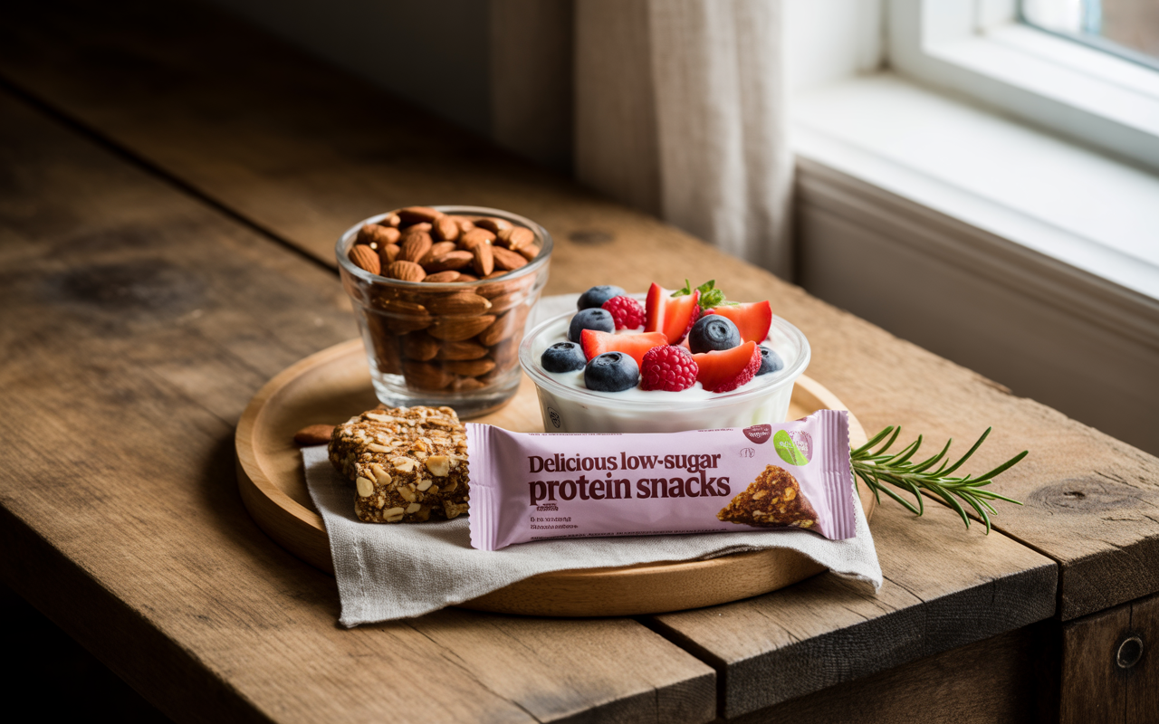 Delicious Low-Sugar Protein Snacks For Healthy Eating