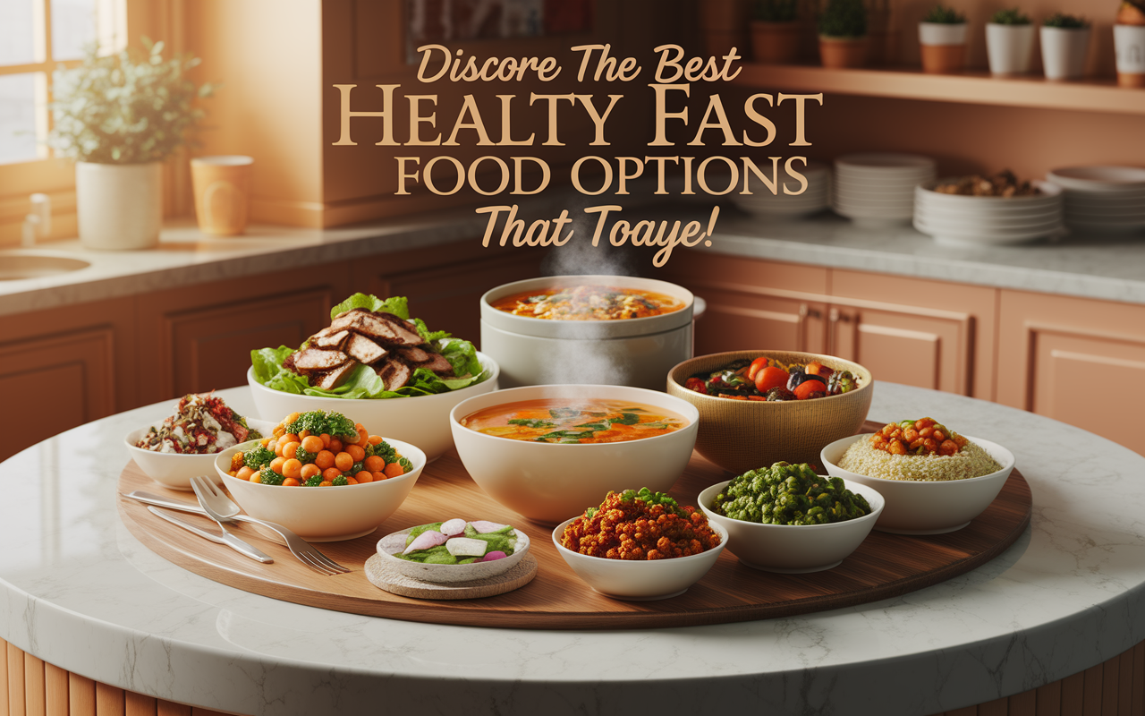 Discover The Best Healthy Fast Food Options Today