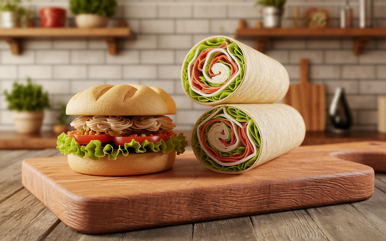 Easy Low-Sodium Sandwich and Wrap Ideas