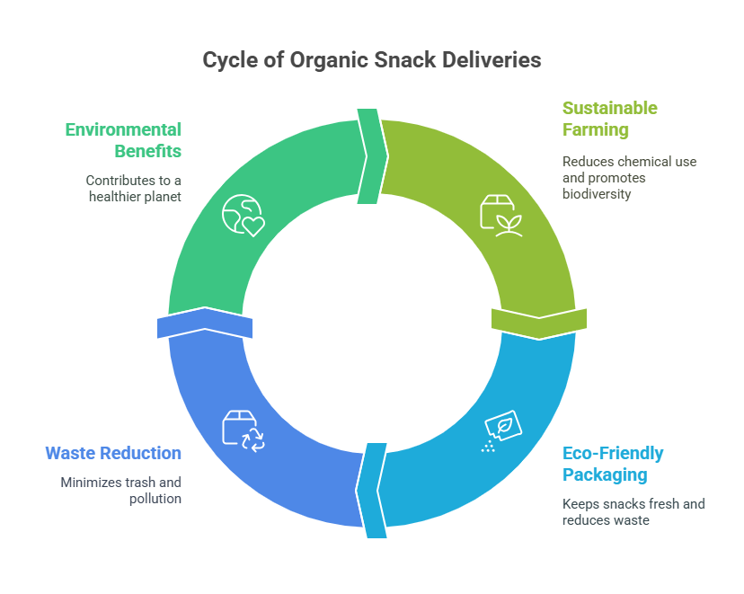 Environmental Impact of Choosing Organic Snack Deliveries
