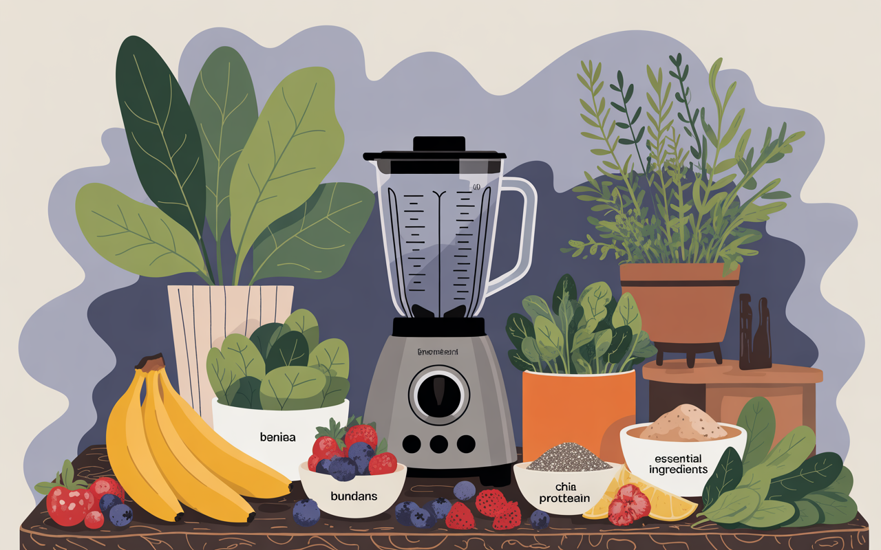 Essential Ingredients for Delicious Vegan Protein Smoothies