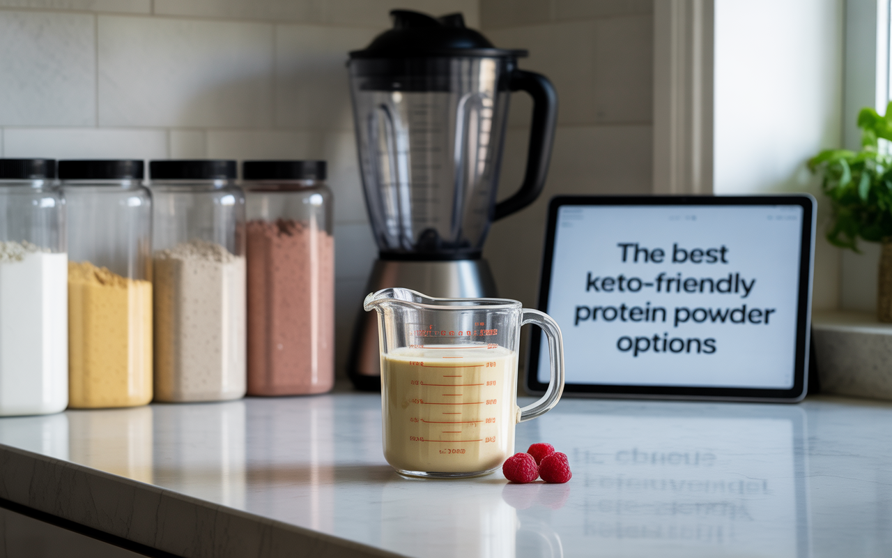 Exploring The Best Keto-Friendly Protein Powder Options
