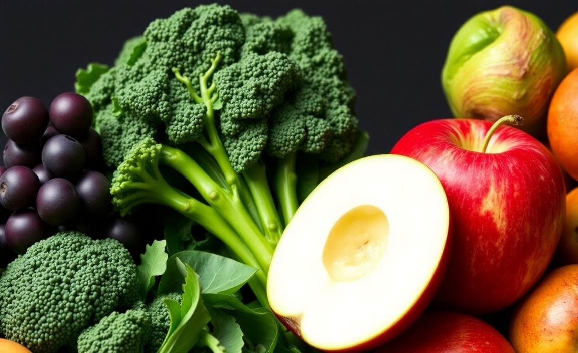 Fruits And Vegetables High Fiber Choices