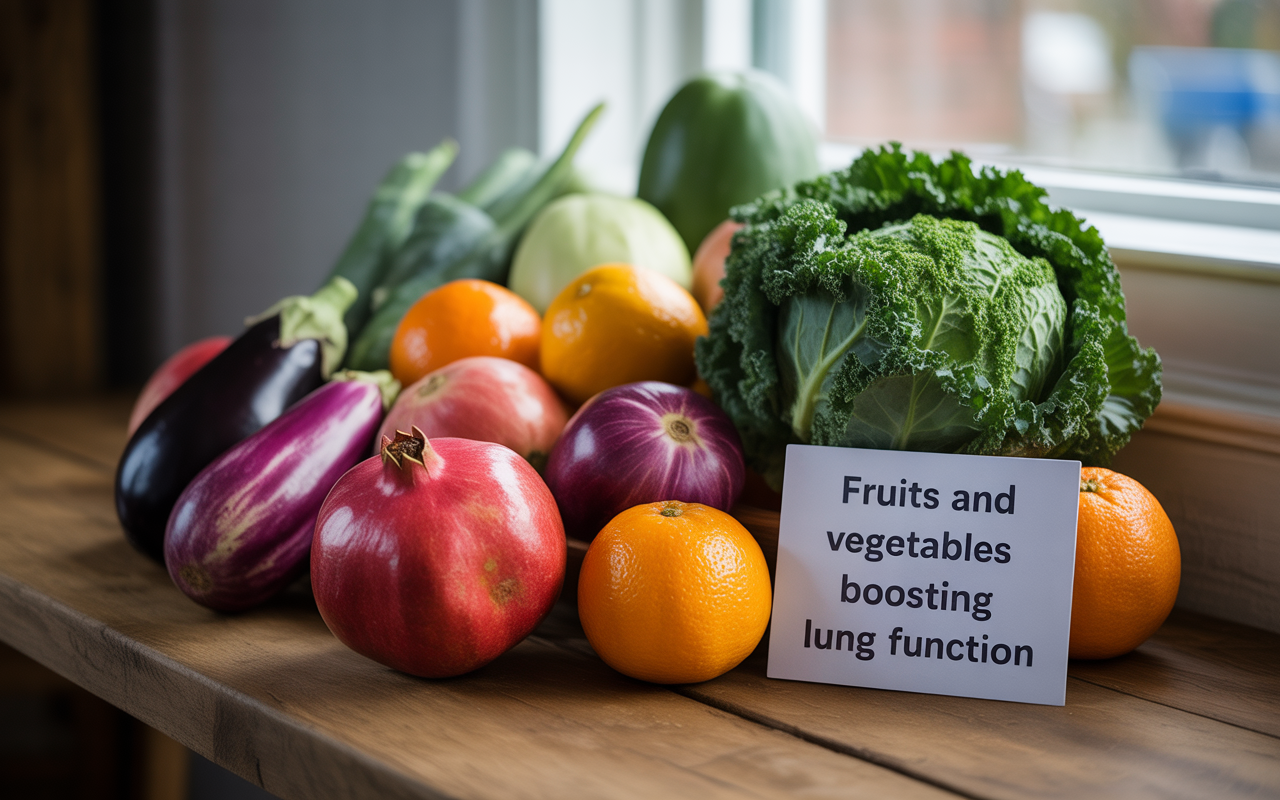 Fruits and Vegetables Boosting Lung Function